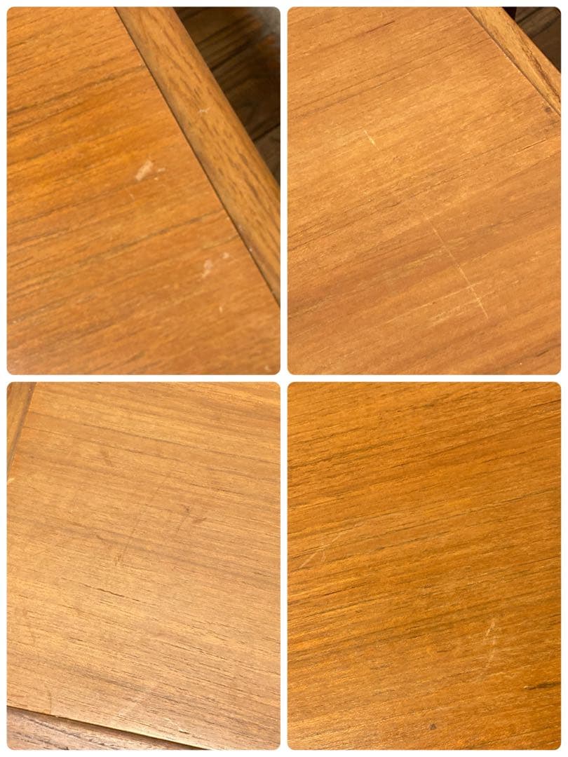 ヴィンテージ オールドマルニ チーク ネストテーブル 入れ子 北欧モダン