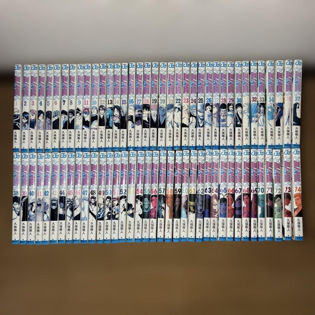 ブリーチ BLEACH 1〜74巻 全巻セット　初版多数あり