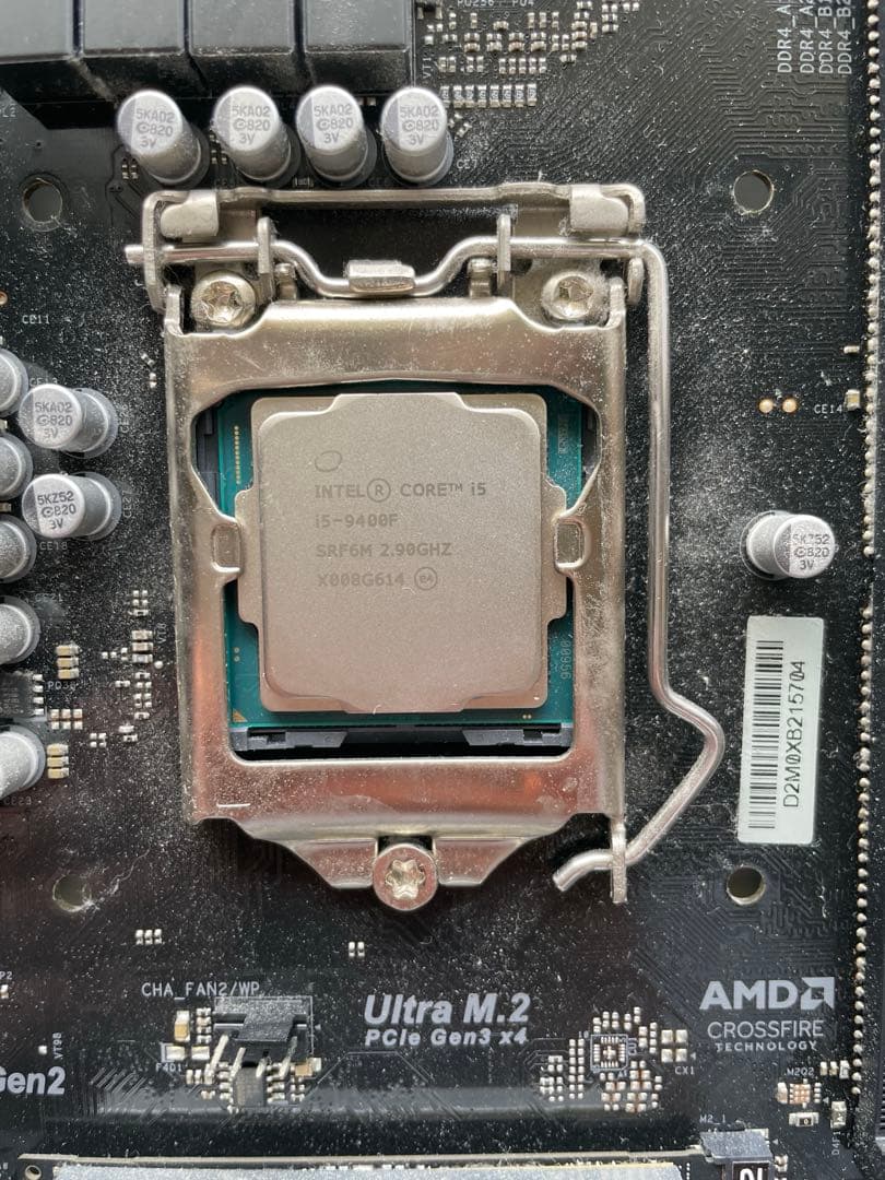 マザーボード Intel core i5-9400f z390 pro4