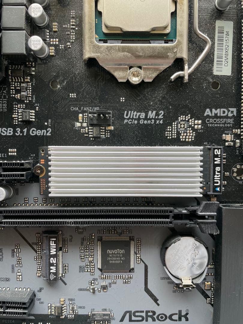 マザーボード Intel core i5-9400f z390 pro4