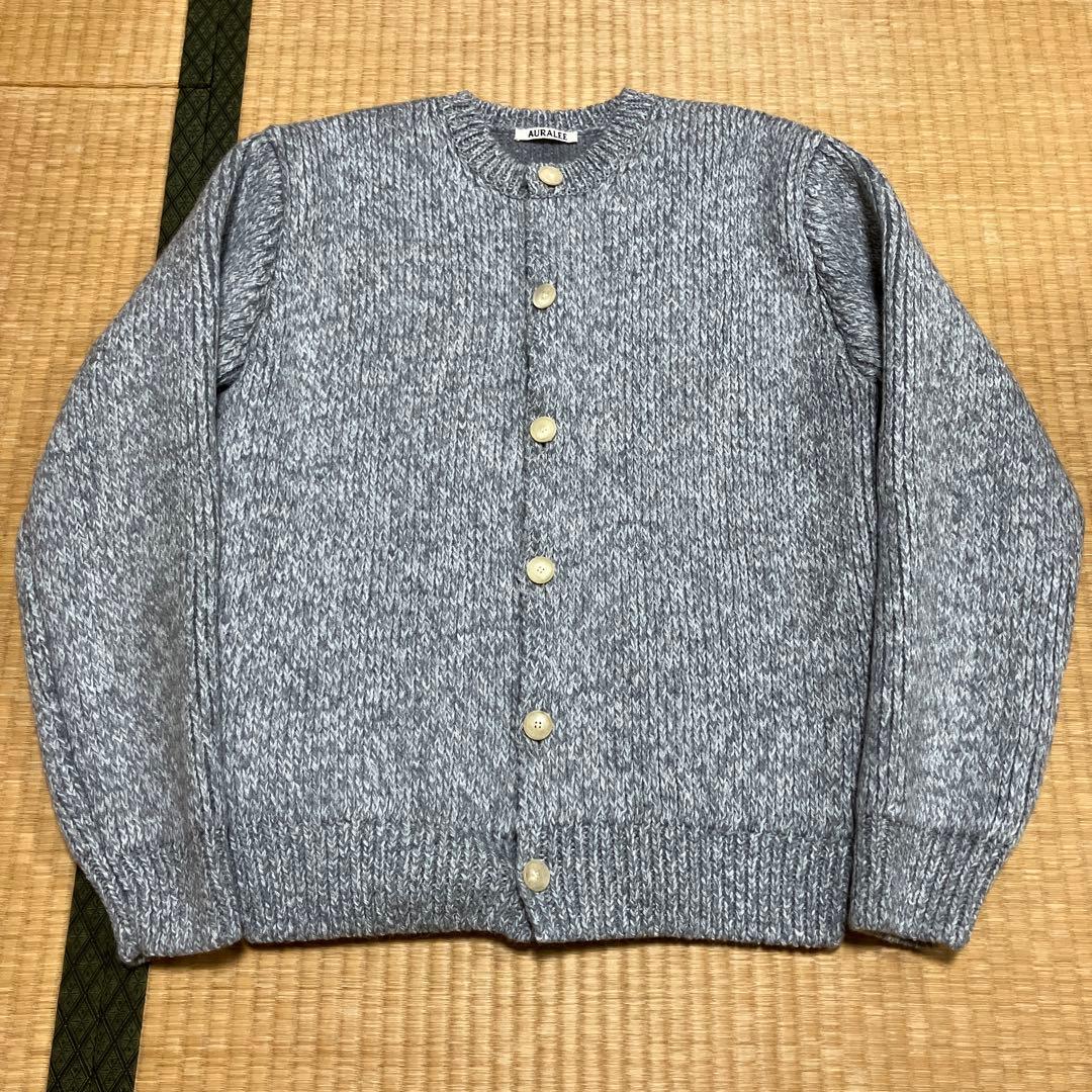 オーラリー　25AW カーディガン
