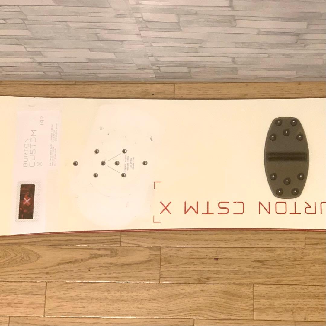 良品 BURTON CUSTOM X/バートンカスタムX スノボ 147cm