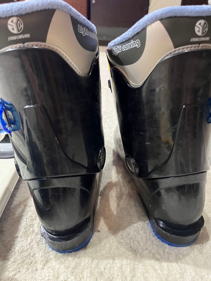 130cm スキー板 ストック ブーツ 3点セット　キッズ　男の子