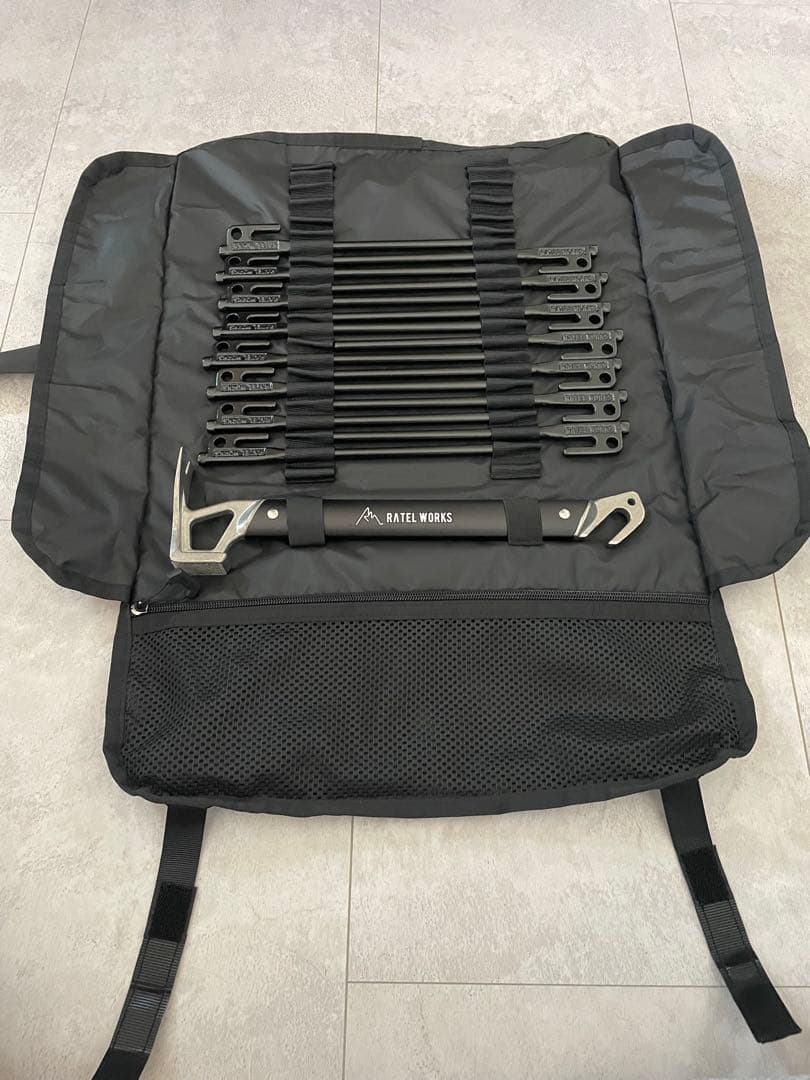 ラーテルワークス　ペグ15本　ハンマー　セット