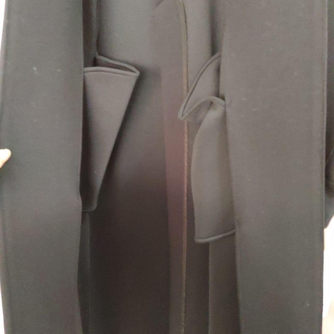 ヤマダヤ、新品未使用タグ付き 黒 ロングコート