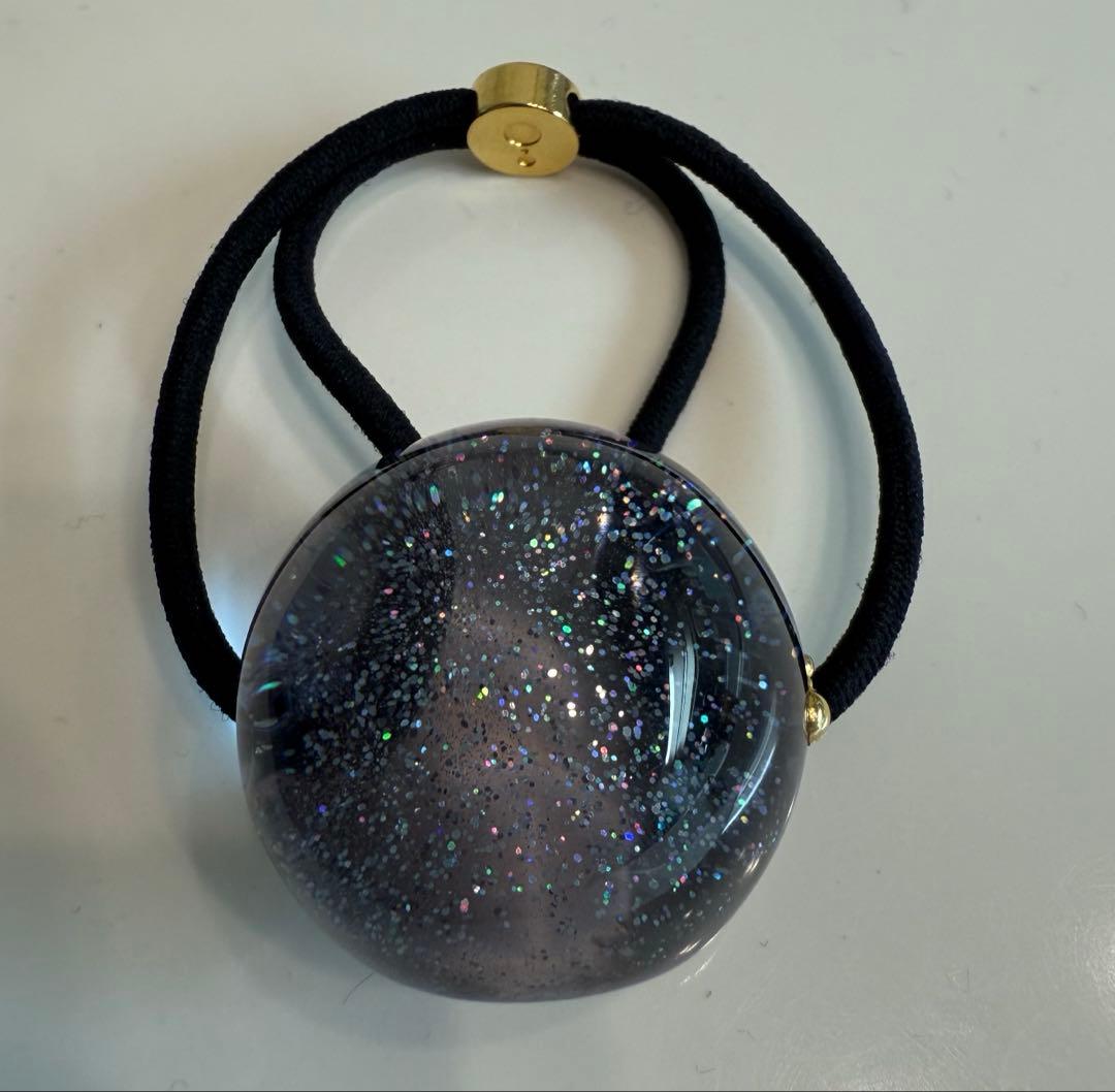 THBT キャンディーカフポニー ブルーラメ　グリッター