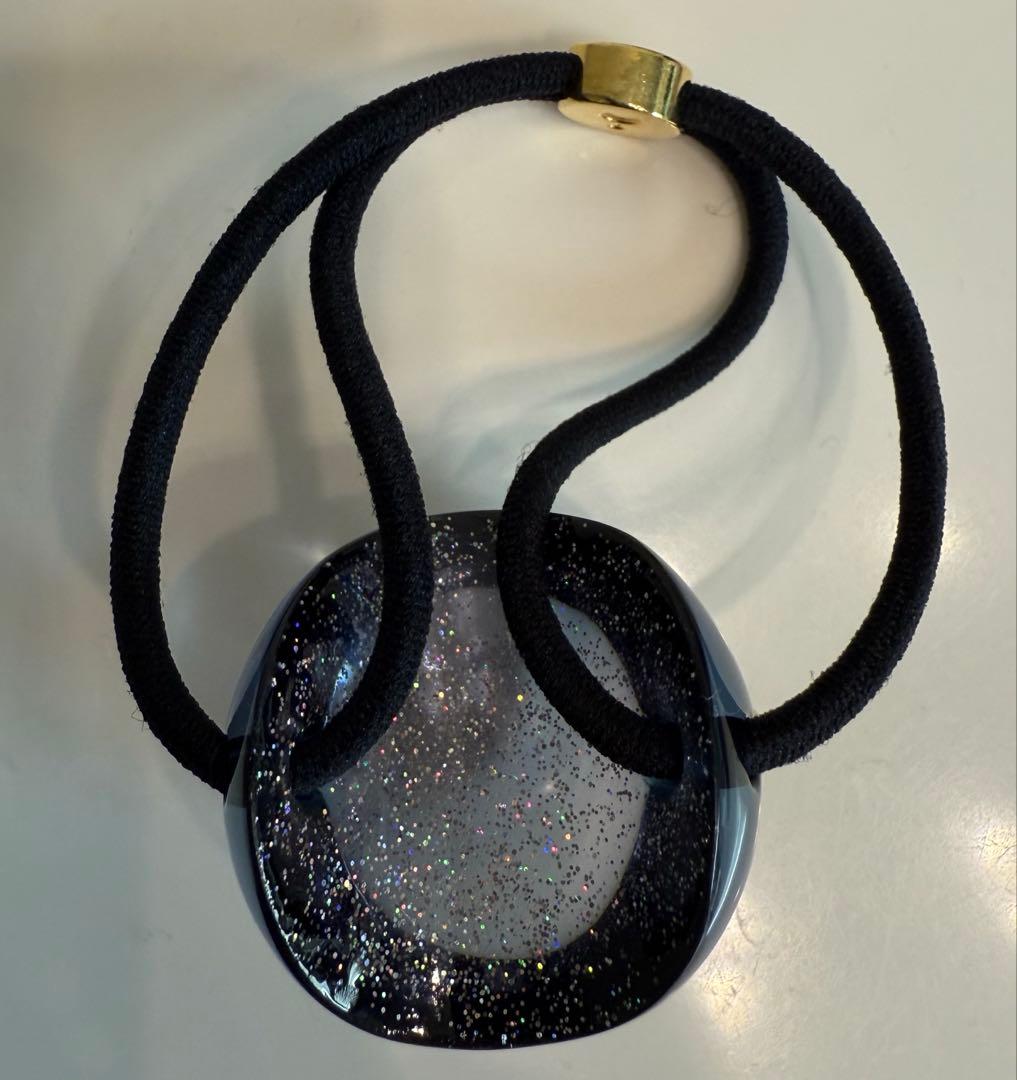 THBT キャンディーカフポニー ブルーラメ　グリッター