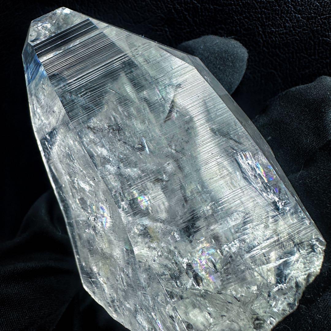 高透明度❗️レインボー☆コロンビアレムリアンシード クリスタル ポイントA1543