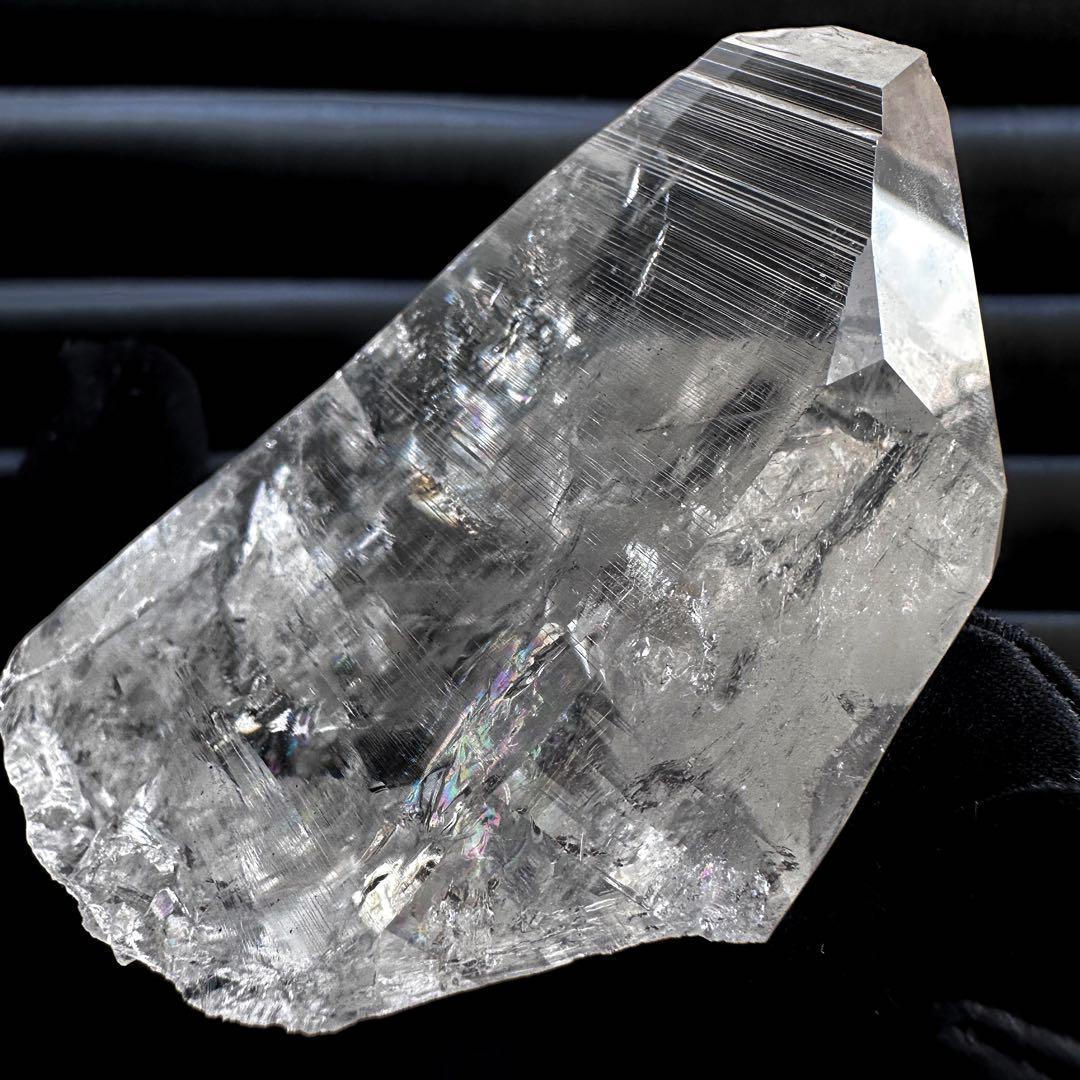 高透明度❗️レインボー☆コロンビアレムリアンシード クリスタル ポイントA1543