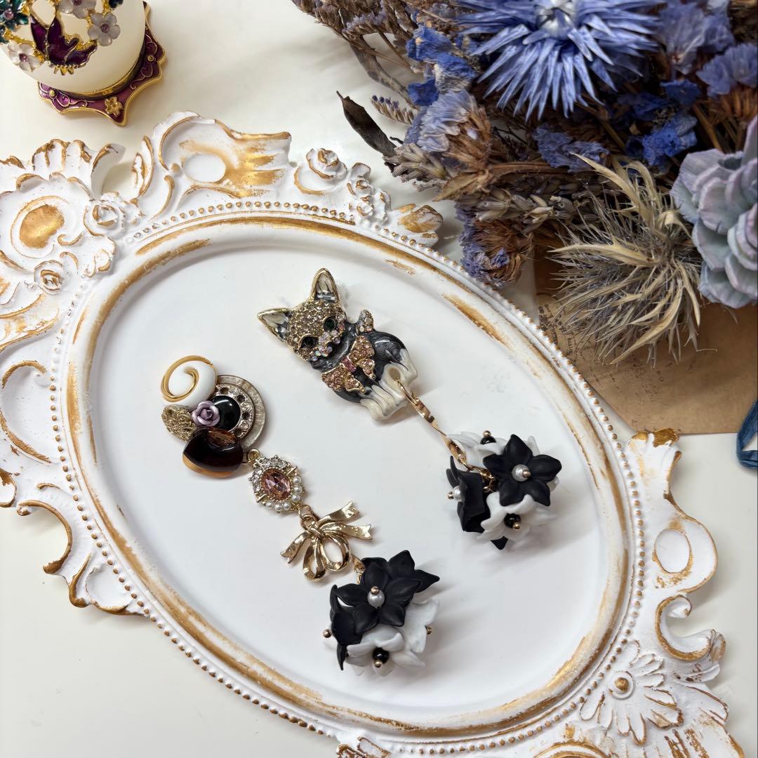 さなえ号様orderページ‼︎ ハンドメイドピアス　最長11/7迄お取置き可能❤️