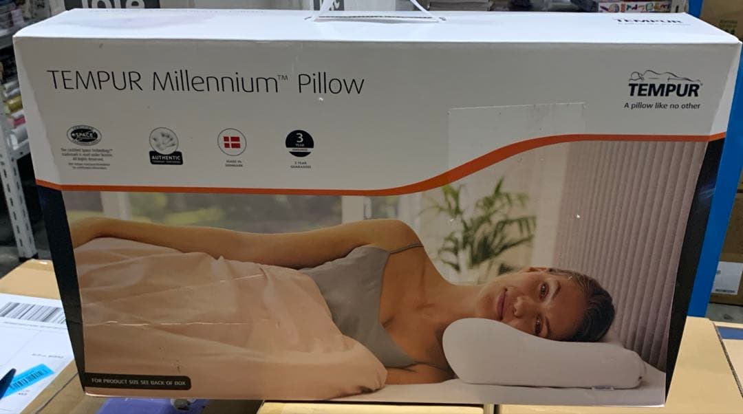 TEMPUR テンピュール ミレニアムネックピロー 白 Sサイズ 枕