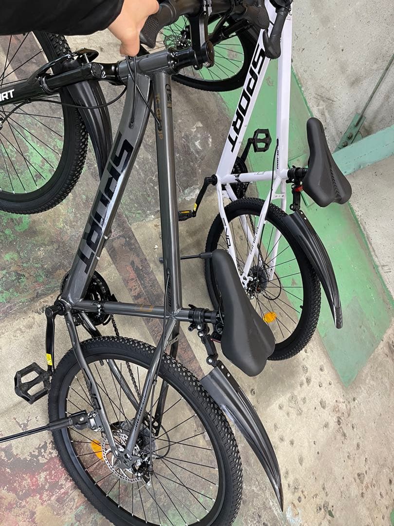 スポーツバイク マウンテンバイク ホワイト・グレー MTB