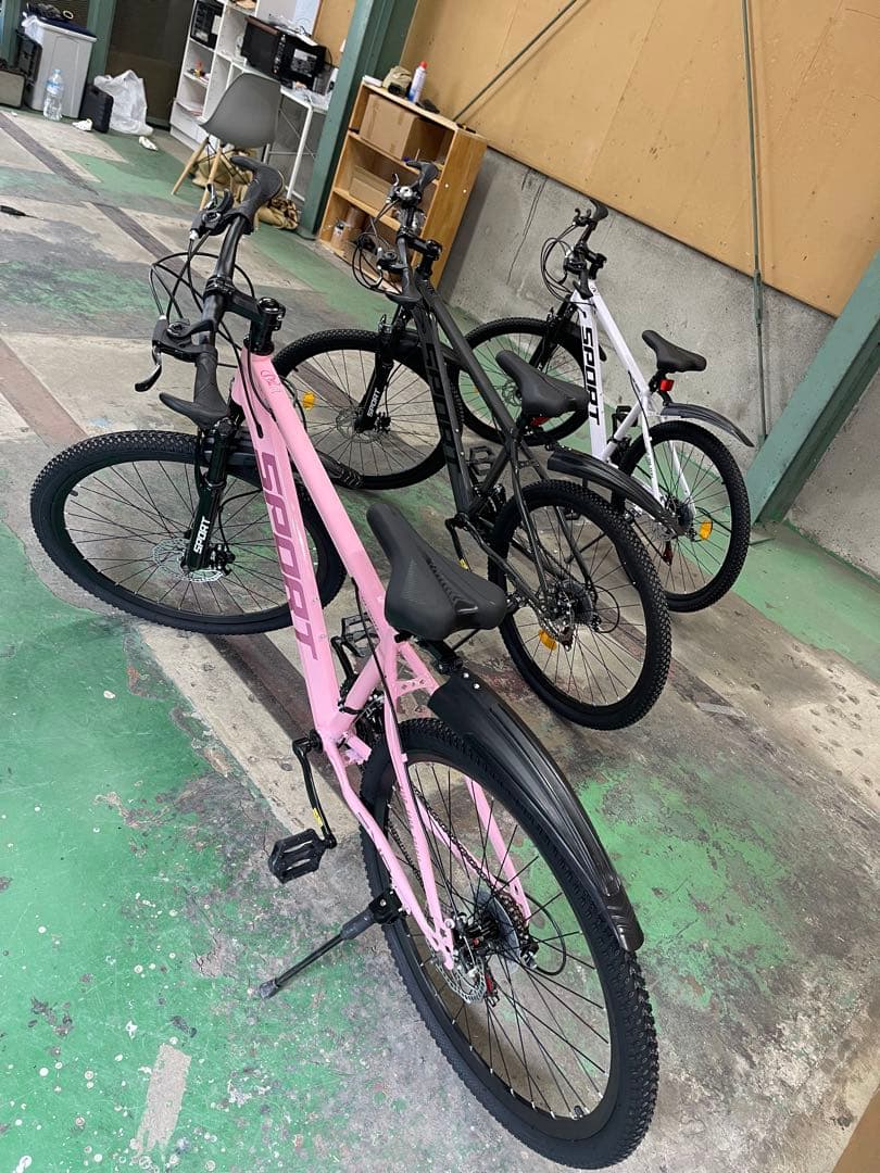 スポーツバイク マウンテンバイク ホワイト・グレー MTB