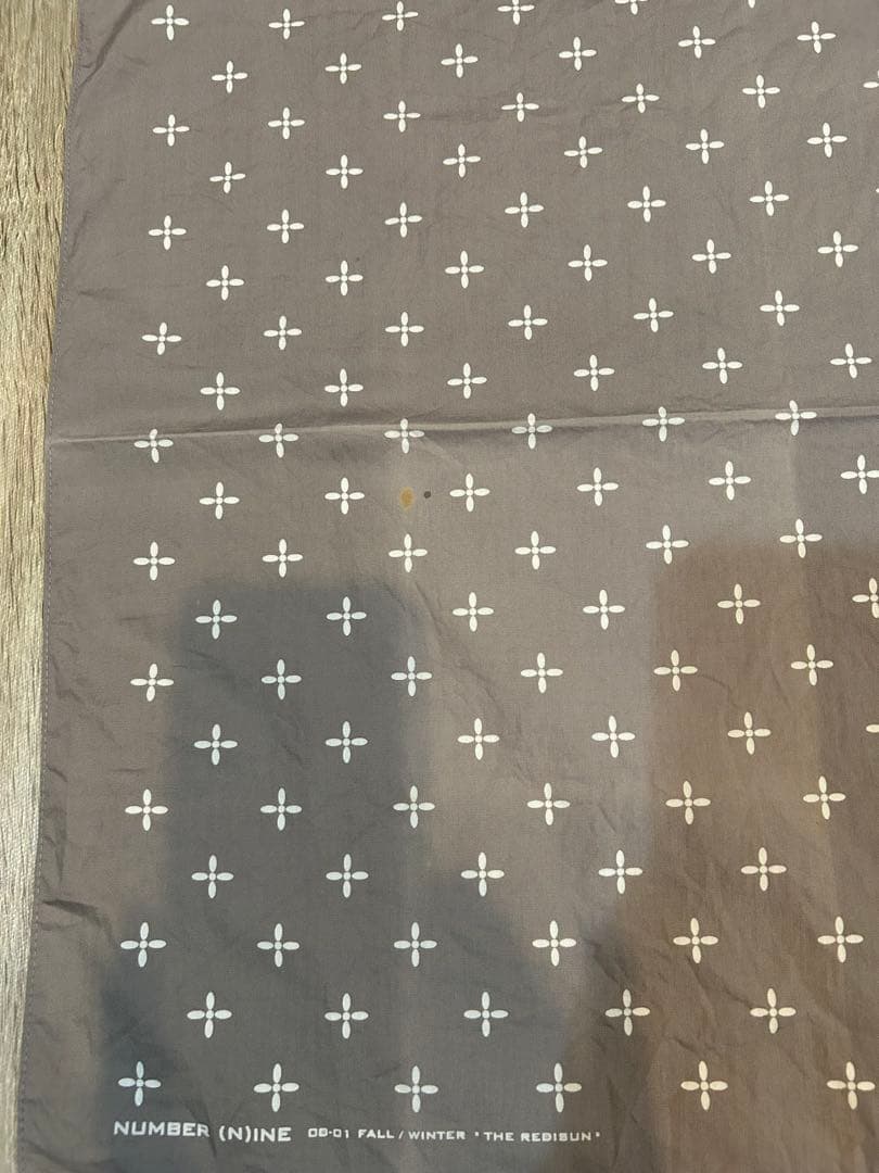 レア ナンバーナイン NUMBER (N)INE redisun期バンダナ