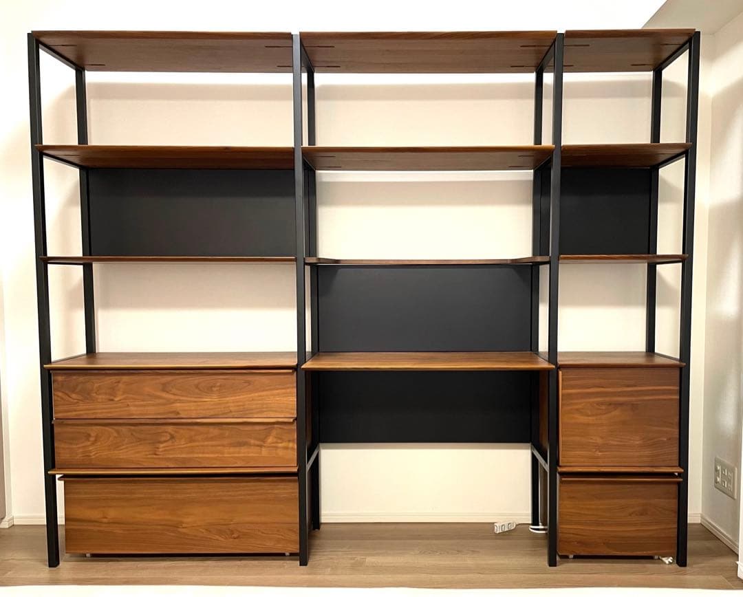 LIVING HOUSE シェルフ　ラック　デスク　棚　キャビネット