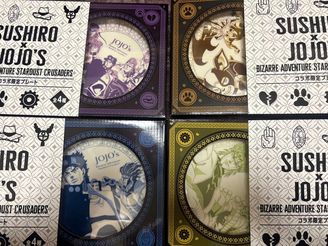 【新品】スシロー　ジョジョの奇妙な冒険　 コラボ　限定　プレート