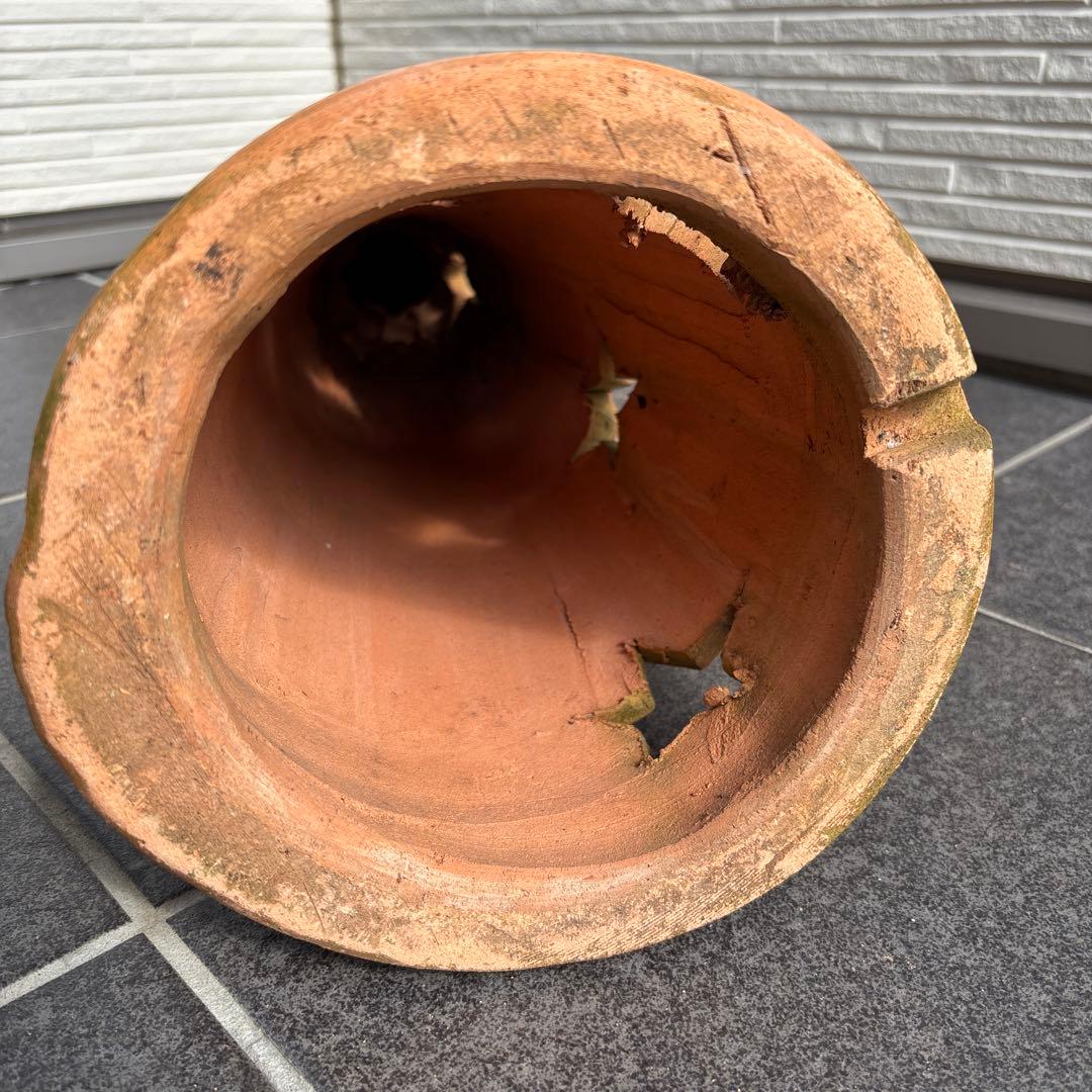 値下げ テラコッタ オーナメント ガーデニング 雑貨 星 イルミ レア 置物