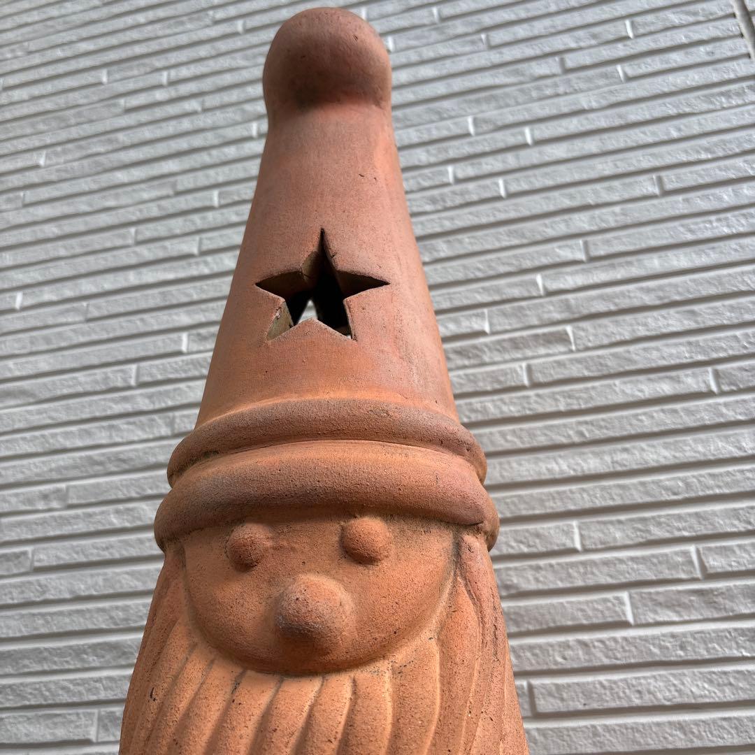 値下げ テラコッタ オーナメント ガーデニング 雑貨 星 イルミ レア 置物