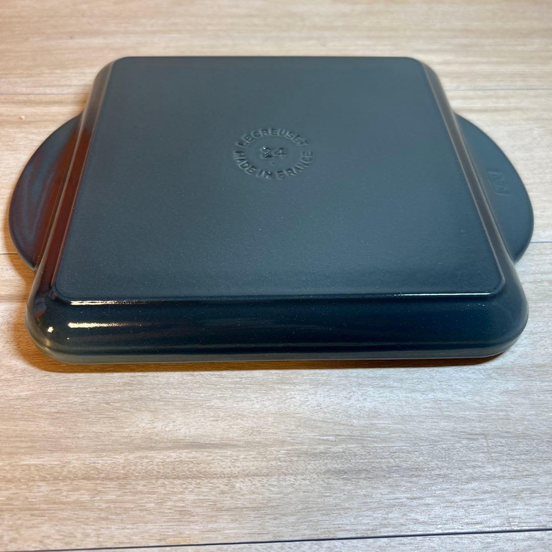 ルクルーゼ　グリル・カレ　スクエアグリル　グリルパン　24cm オーシャン