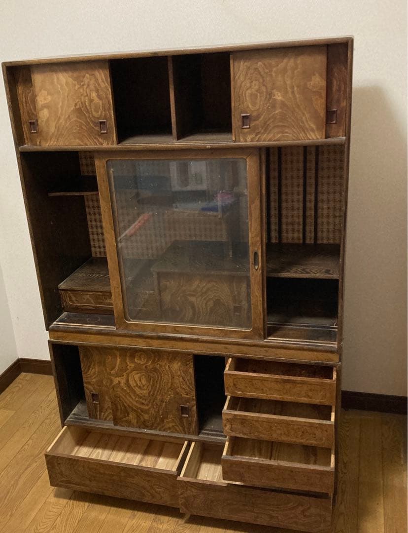 茶だんす　昭和　レトロ　収納
