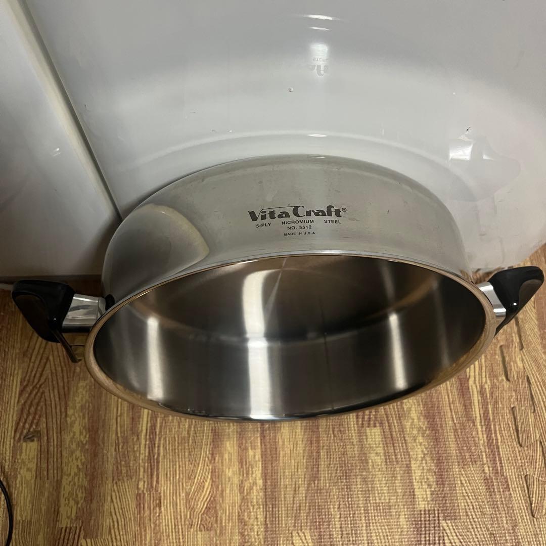 VitaCraft ステンレス両手鍋