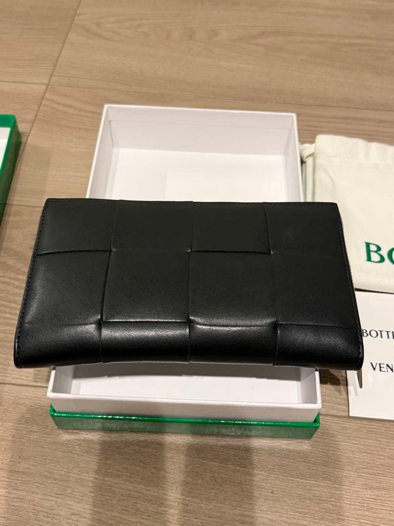 【RFID】BOTTEGA VENETA カセット ジップアラウンド ウォレット