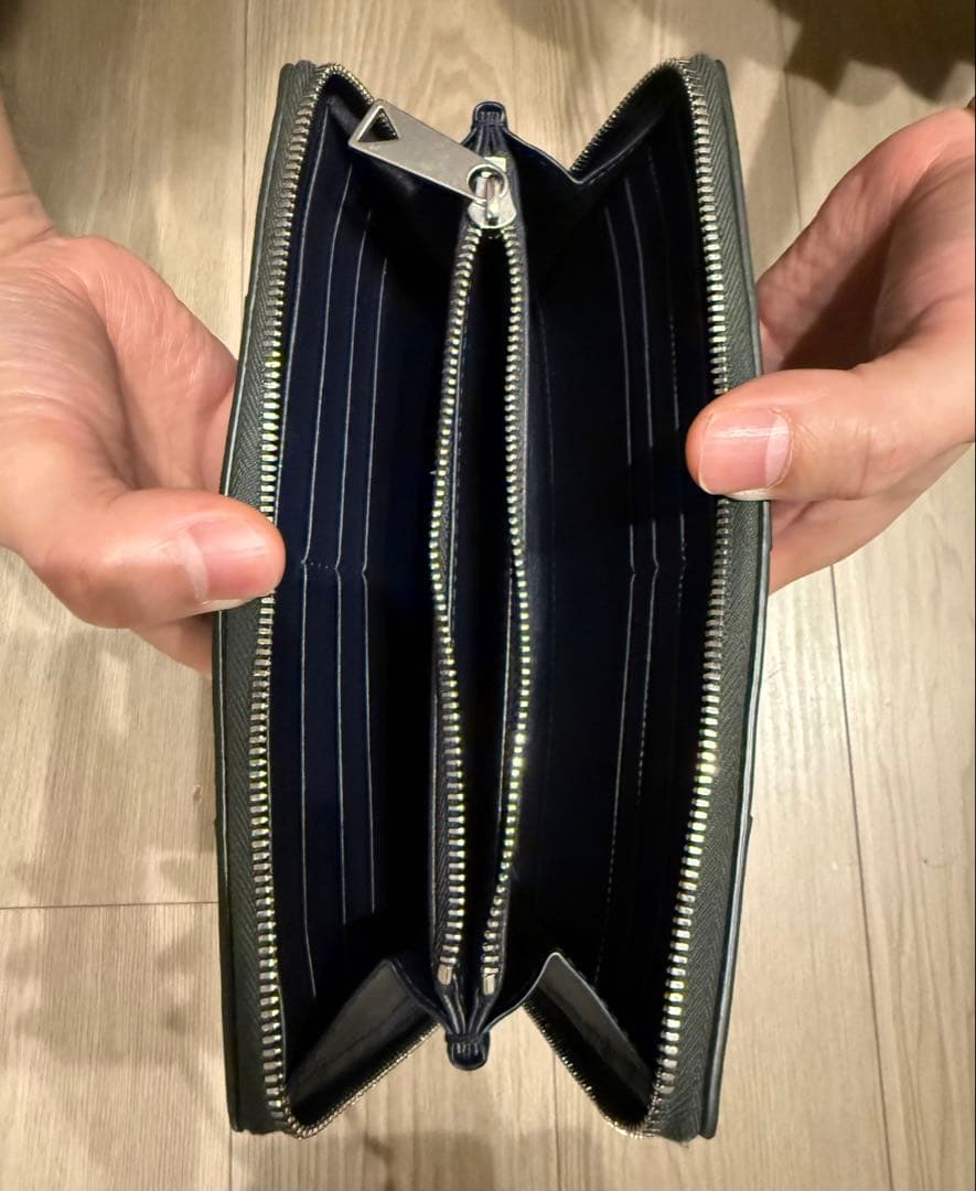 【RFID】BOTTEGA VENETA カセット ジップアラウンド ウォレット
