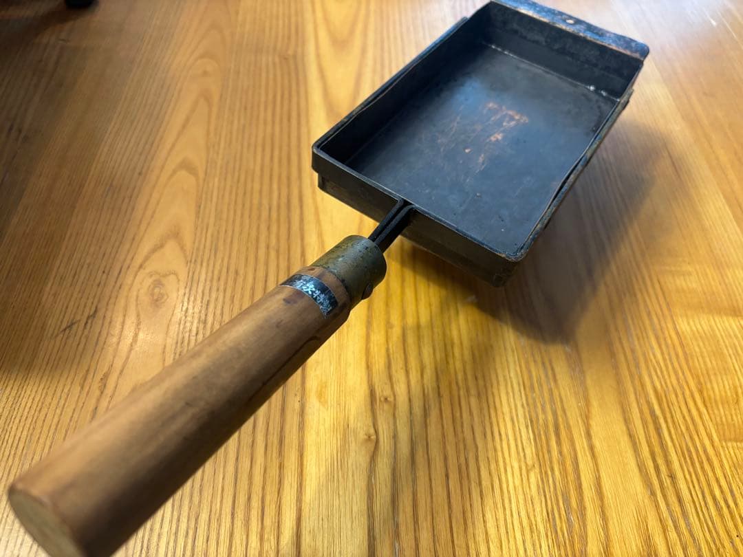 有次　玉子焼き　銅鍋