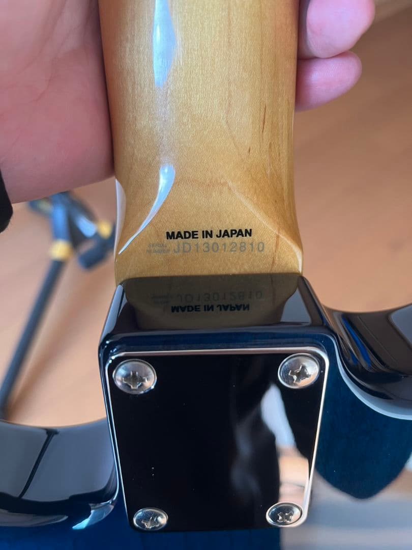 フェンダージャパン ストラト キルト 22フレット エレキギター