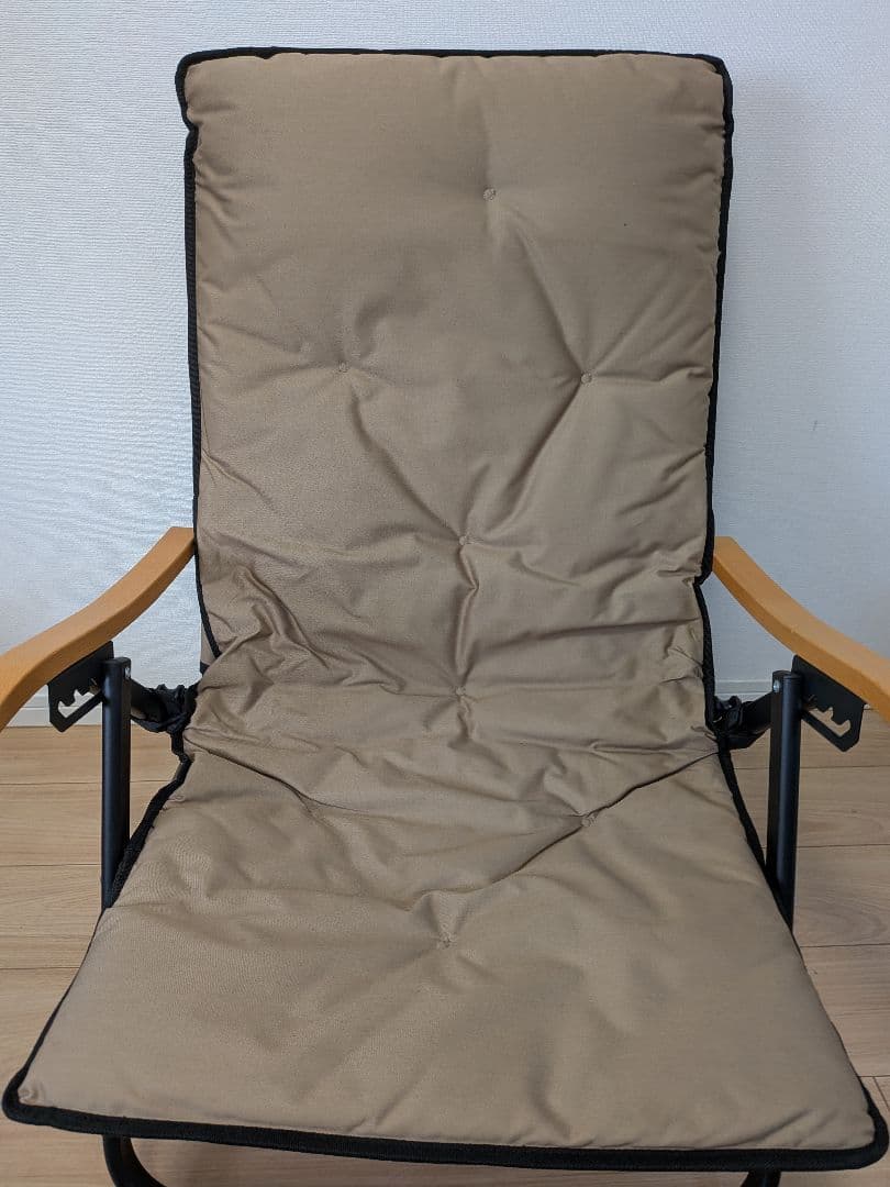 UJack　難燃リクライニングチェア クッションマット＆ヘッドレスト＆収納ケース