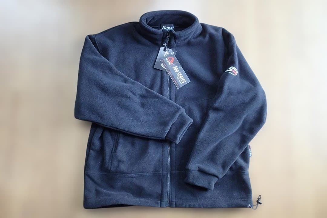 東レ　バウオ　フリース ブルゾン BW-151　黒　LLサイズ