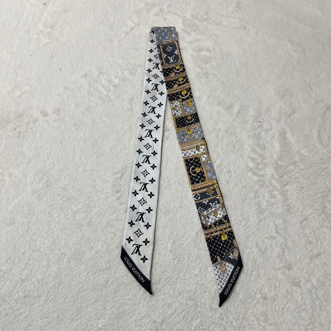 美品　ルイヴィトン バンドーBB モノグラム レッツゴー スカーフ M76442