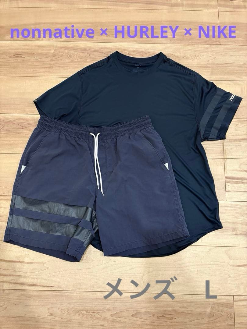 nonnative HURLEY NIKE 水着 上下セット メンズ　L