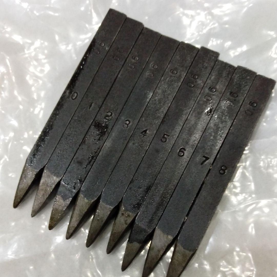 刻印0.6mm 数字セット