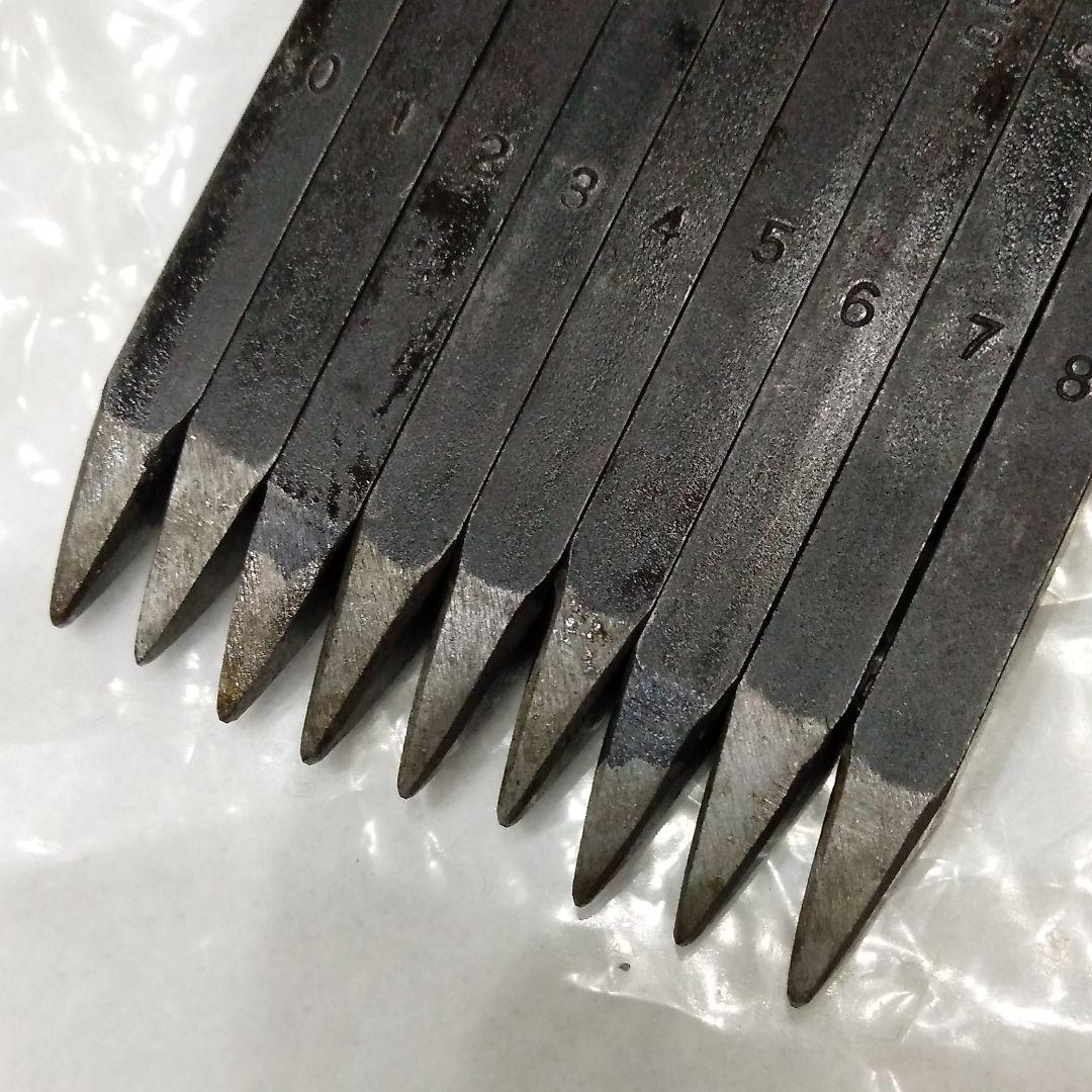 刻印0.6mm 数字セット