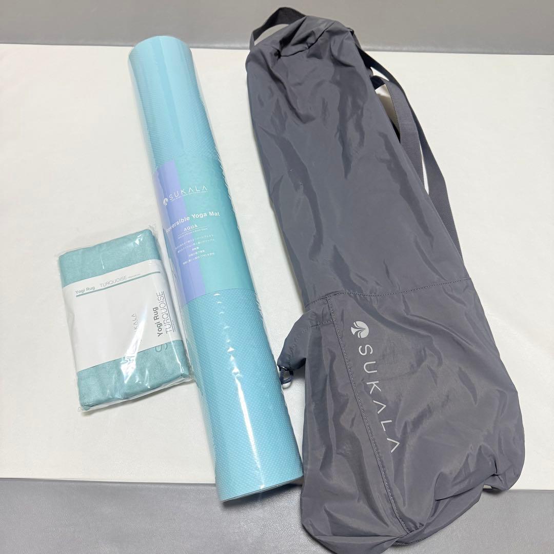 【新品】LAVA SUKALA リバーシブルヨガマット ヨギラグ セット