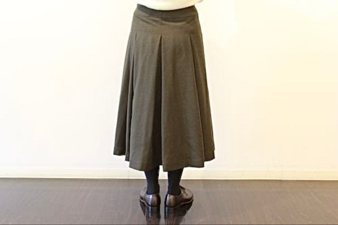 マーガレットハウエル FINE WOOL FLANNEL スカート