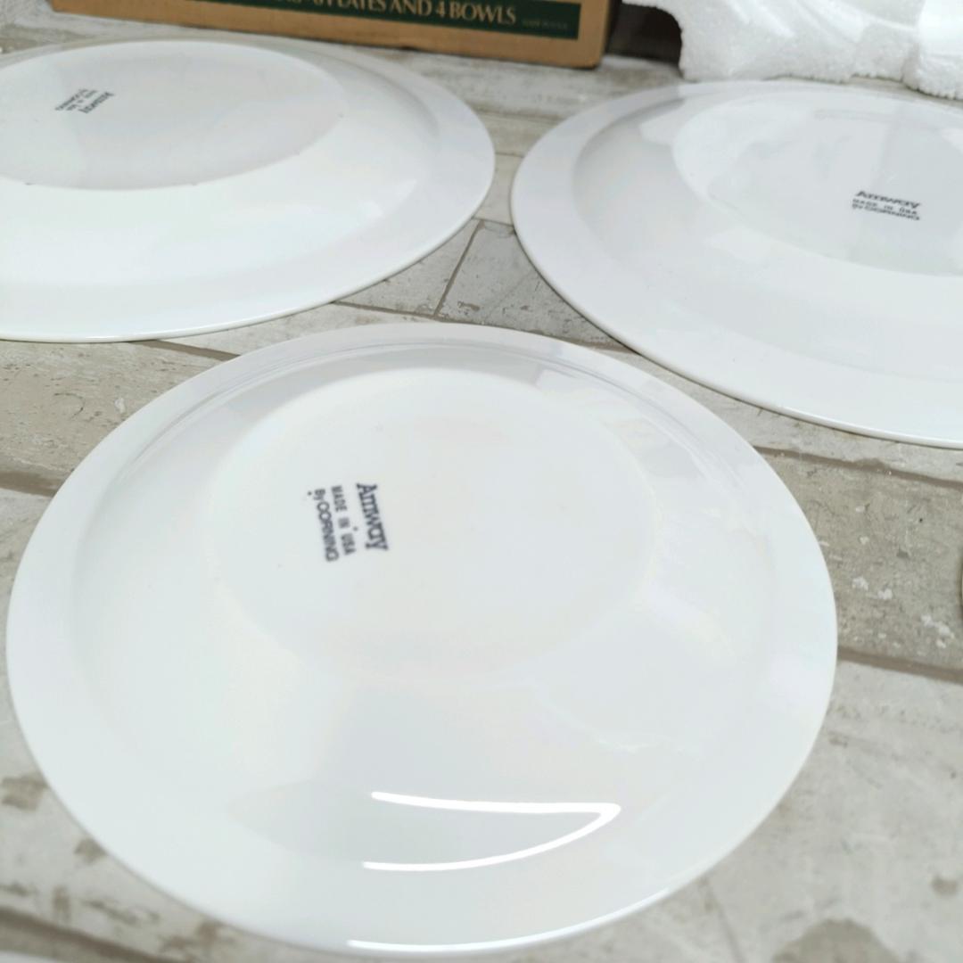 アムウェイ テーブルウェア プレート６枚 / ボウル４枚