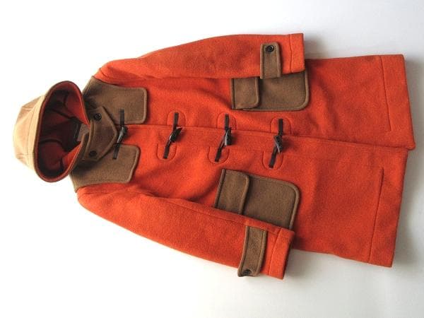 英国製 iliann loeb ウールメルトン ダッフルコート 40