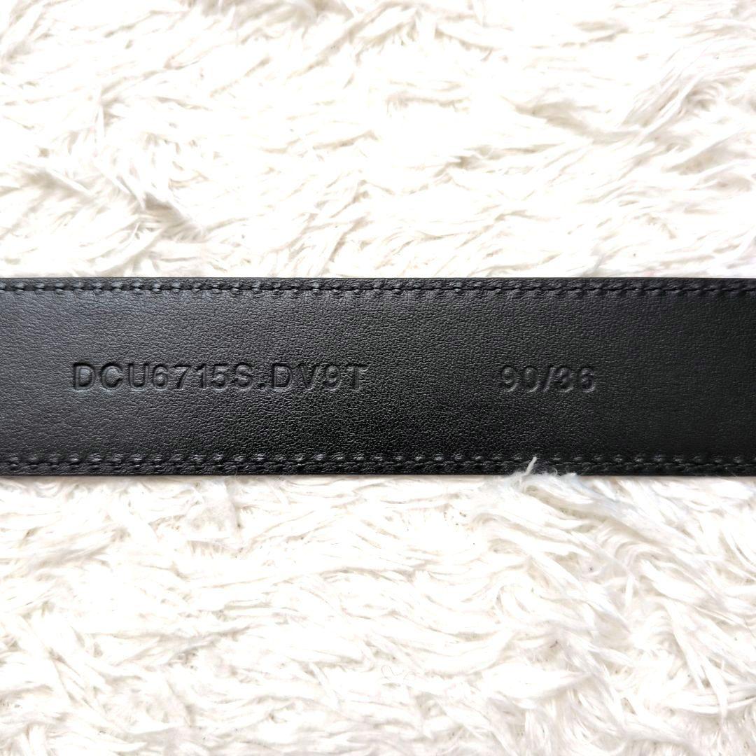 【未使用 タグ,保存袋付き】ヴェルサーチ　メデューサ　レザーベルト　シルバー