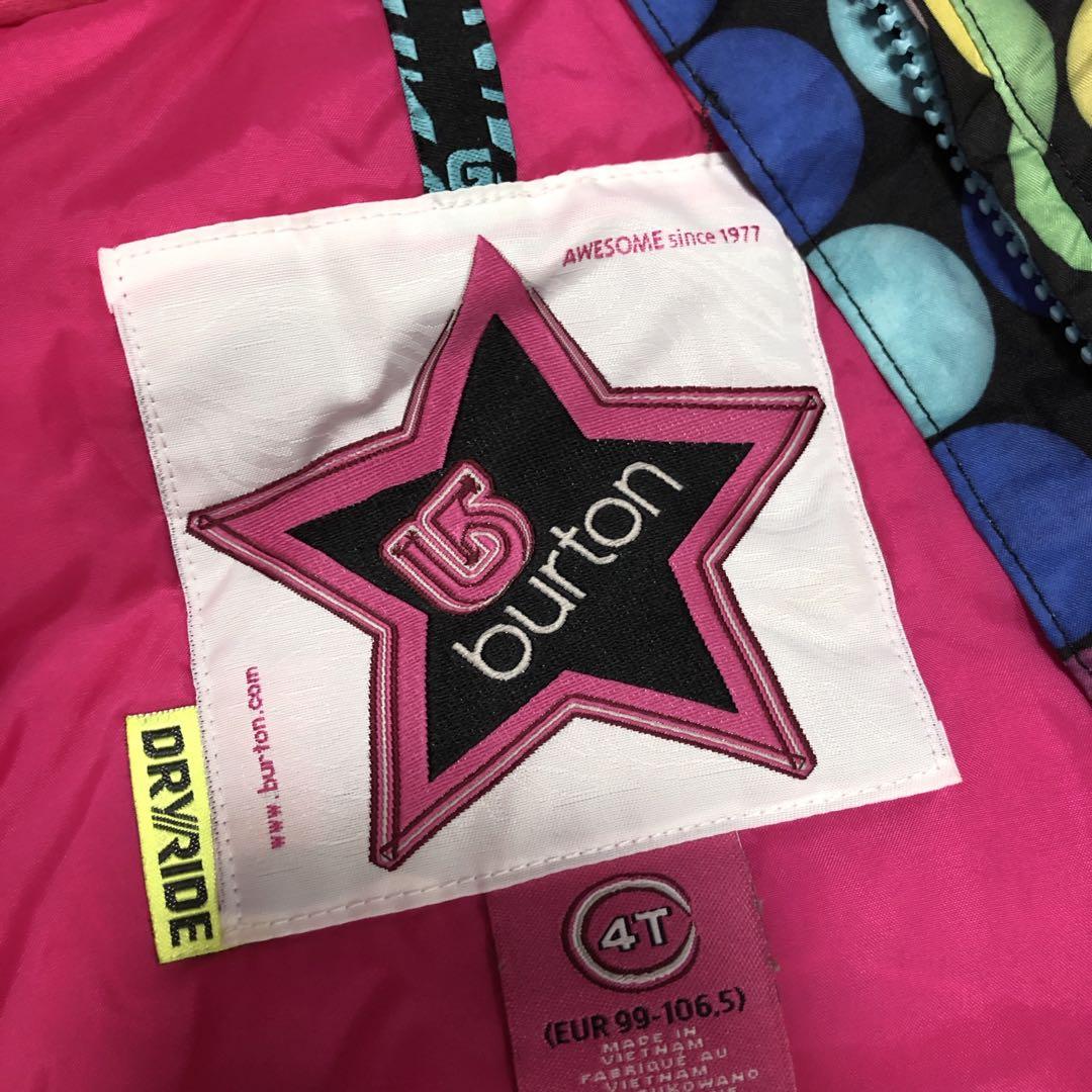 バートン　スキーウェア　スノーウェア　ジャンプスーツ　4T burton