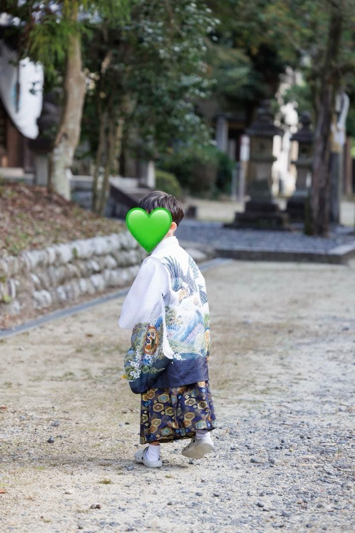 753 5歳　男の子　着物セット