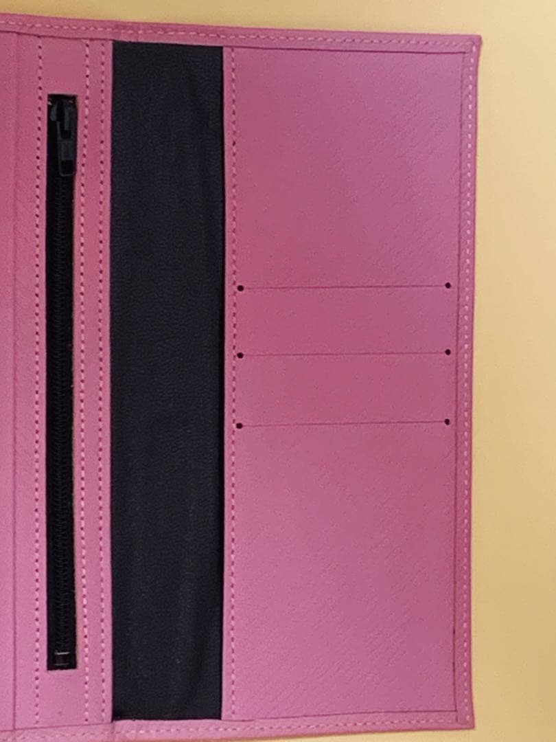 ★超美品・ほぼ未使用★皇居 長財布 ピンク