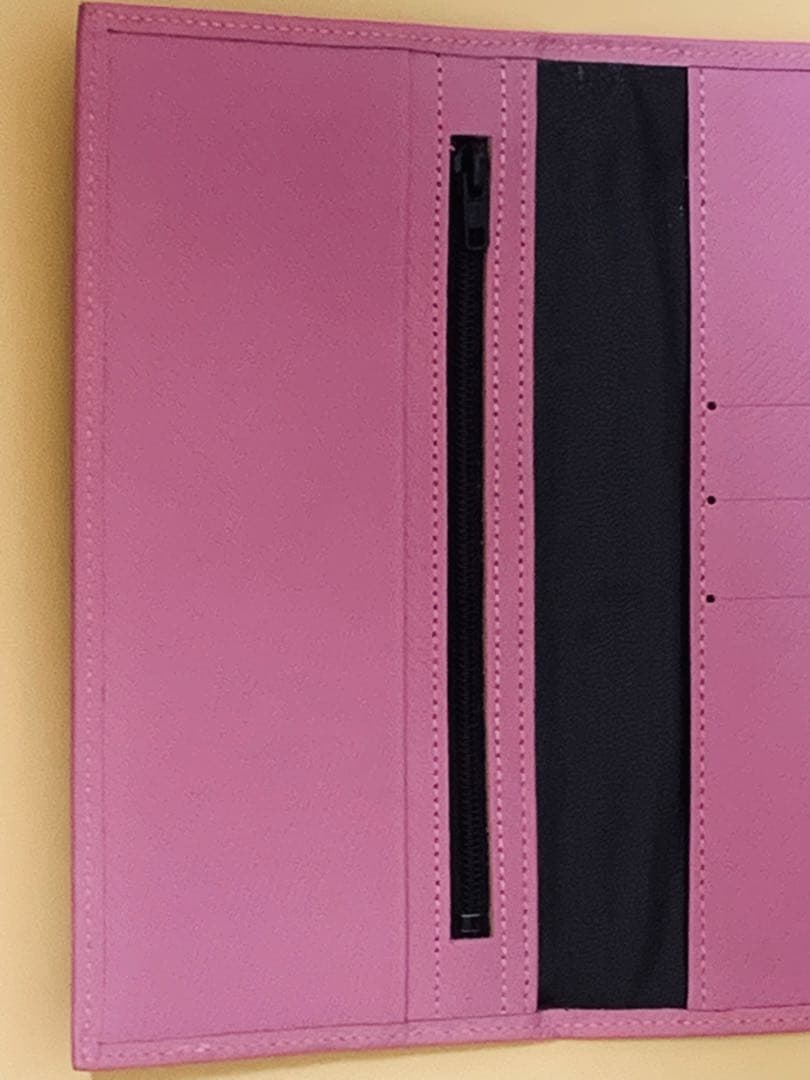 ★超美品・ほぼ未使用★皇居 長財布 ピンク