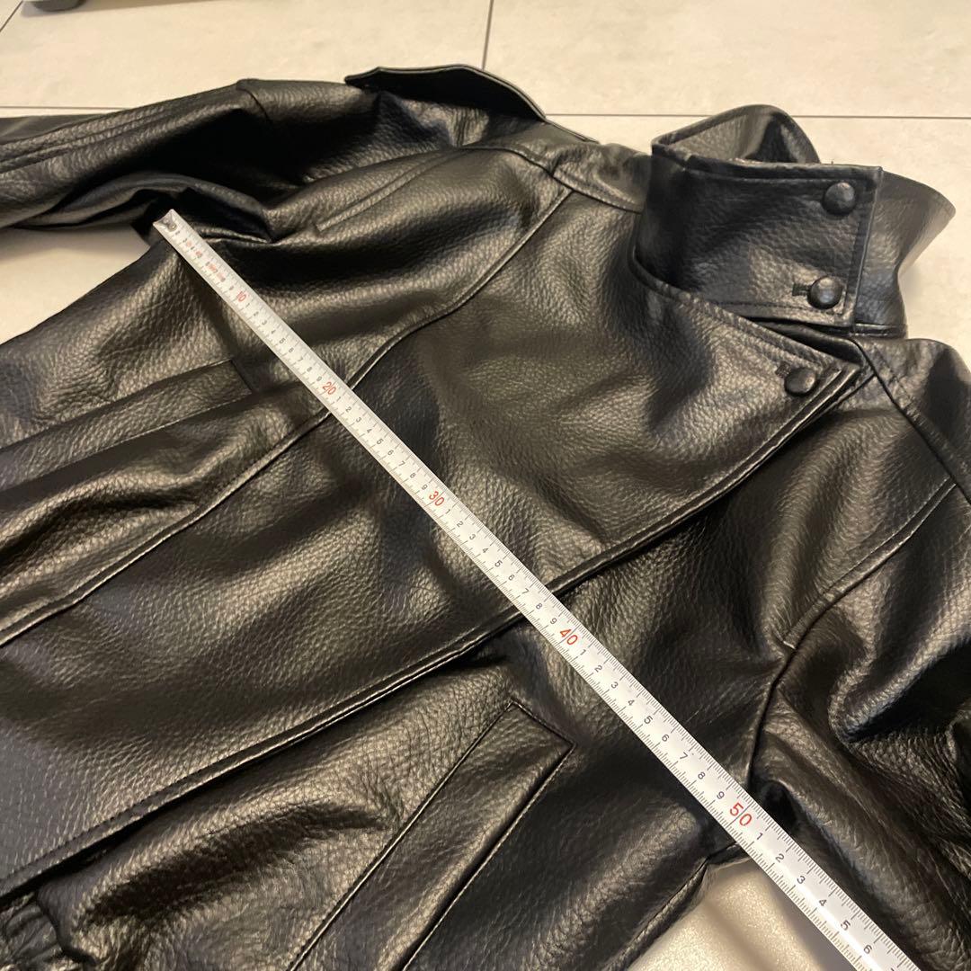 【新品】エコレザージャケットブルゾン