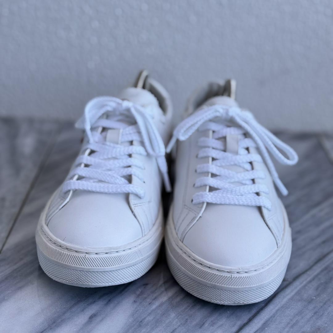 MONCLER ホワイト スニーカー 38
