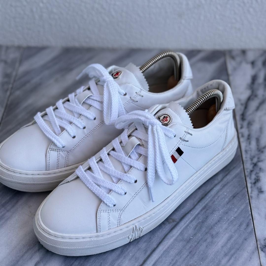 MONCLER ホワイト スニーカー 38