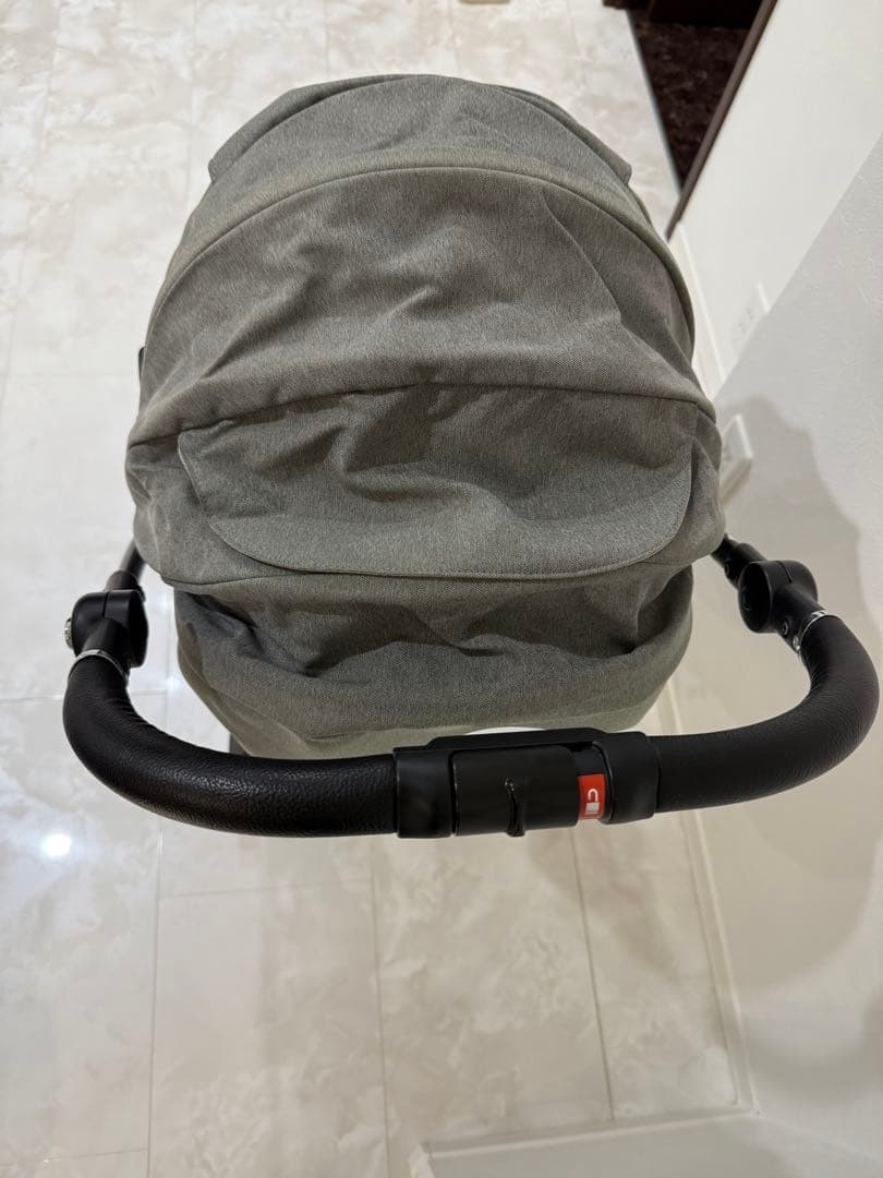 【美品】Aprica ラクーナ ビッテ レザーハンドル AB型 コンパクト