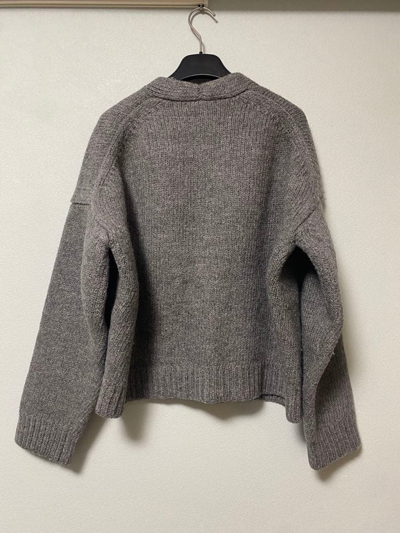 AURALEE super milled big cardigan メンズ 4