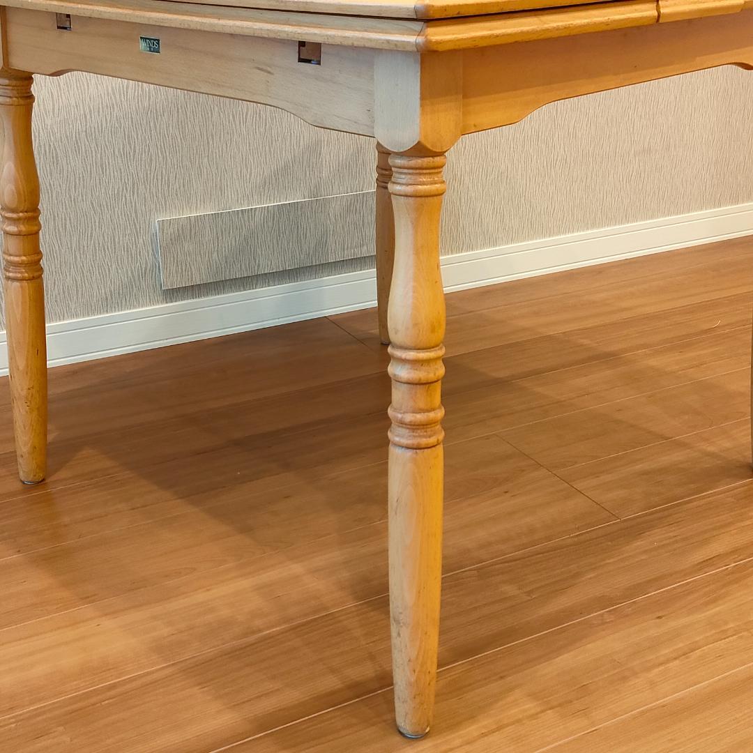 WINDS太平　伸長式　ダイニングテーブル　スクエア　バタフライ